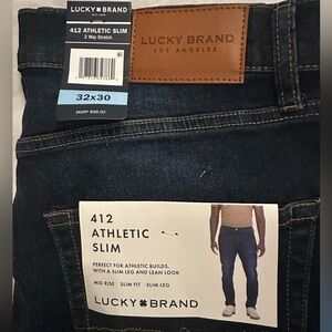Lucky Brand Men’s 412 Athletic Slim Fit Denim